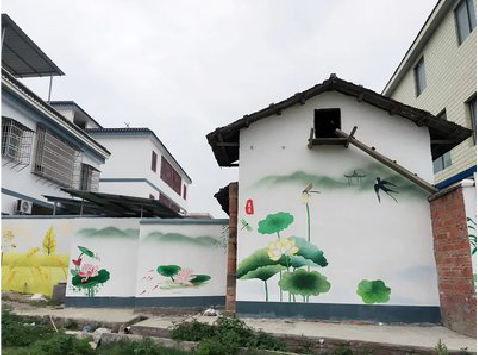 松潘室外墙绘-从选材到保养。