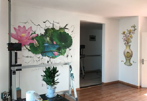 松潘墙体彩绘相比墙纸的优势。