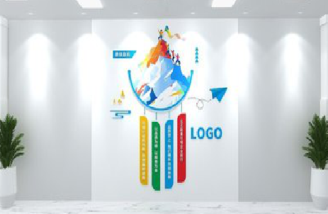 松潘公司企业形象墙的工艺材料有哪些?